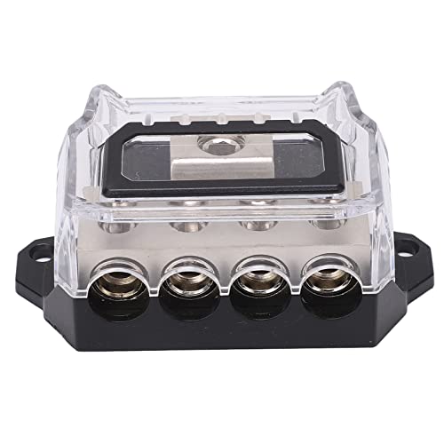 Haofy Bloc de Distribution D'énergie Compact pour Bateaux de Voitures, Construction en Alliage de Zinc nickelé