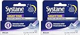 Systane Nighttime Lubricant Eye Ointment 3.50 g (2 Pack) Lubricates and Comforts Dry Eyes Preservative-Free Rich Ointment for Nighttime Relief