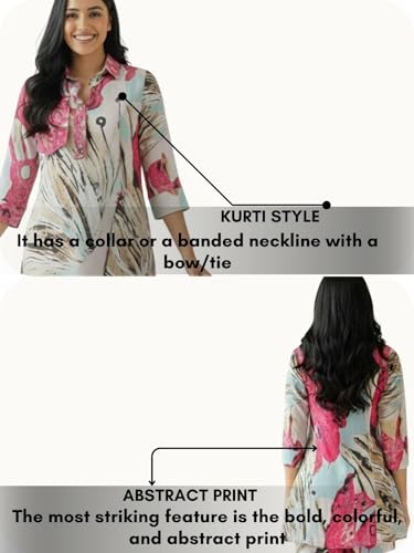 Image of Leriya Fashion Kurta Sets for Woman | Co ord Set for Women Stylish | Kurti Set for Woman | Short Kurti for Women | Kurtis | Ethnic Jaipuri Straight Kurta Set with Palazzo Pants | Salwar Suit for Party Outfits