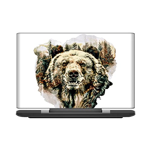 Autocollant vinyle ours HP Spectre Pro X360 G2 Head Case Designs