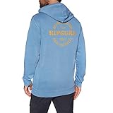 Material: 100% algodón. Rip Curl Heren Vest Perfecto Hood Blue S