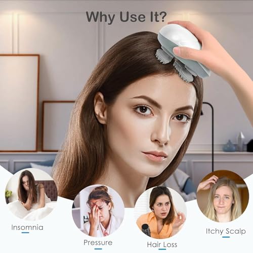 Xenos Electric Head, Scalp Massager - Image 3