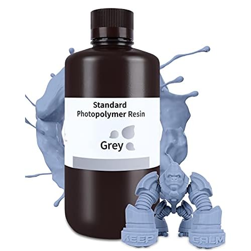 ELEGOO Améliorée Resine Standard 2.0 1000g Gris, Résine à Base de Plante pour Imprimante 3D 405nm Durcissement UV Rapid Resin pour LCD Impression 3d Printer 41 ELEGOO Améliorée Resine Standard 2.0 1000g Gris, Résine à Base de Plante pour Imprimante 3D 405nm Durcissement UV Rapid Resin pour LCD Impression 3d Printer
