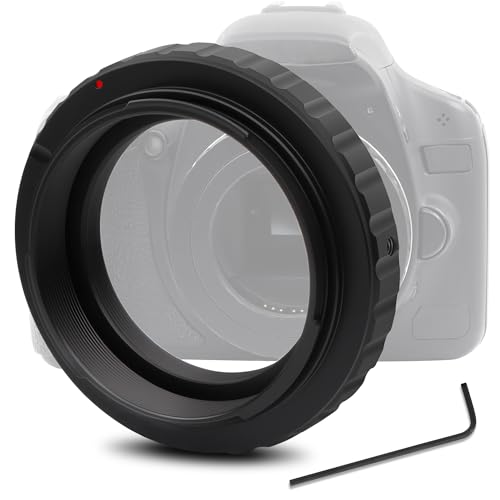 Astromania Metal T-Ring Adapter for Canon EOS DSLR/SLR (Fits All Canon EOS SLR/DSLR Cameras with EF Mount)