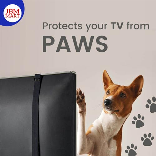 JBM MART® 32 Inch TV Screen Protector - Tempered Glass Guard, 9H Hardness, Scratch resistance, Crystal Clear | 3.5 mm Thickness