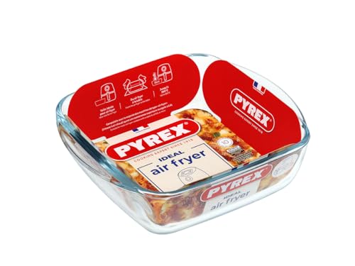 PYREX PREPWARE - Czcionka Kwadratowa Szkło 20X17Cm -1L