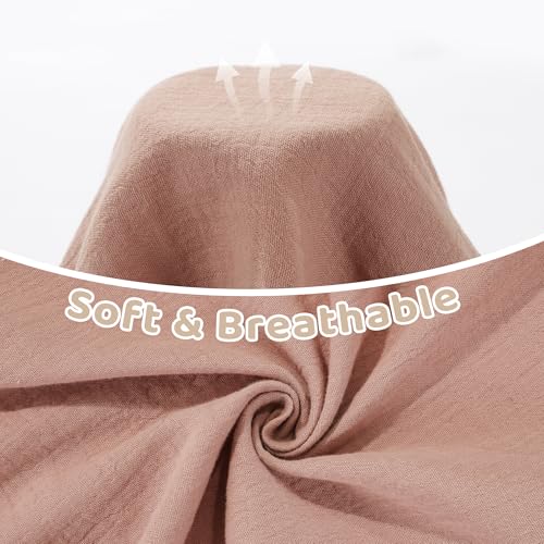 Image of HOMBYS Muslin Fitted Crib Mattress Sheets with Satin Bassinet Sheet for Baby Hair,100% Cotton Deep Pocket Toddler Bed Sheets with Silky Soft Bassinet Slip,Baby Hair Care 3 Packs,33x17 in
