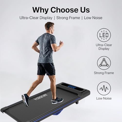 Image of Walking Pad Treadmill Under Desk Portable Compact Treadmill