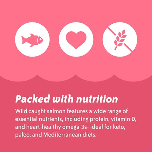 Chicken of the Sea Alaskan Pink Salmon in Water, 5 Ounce Can (Pack of 1), Wild Caught Canned Salmon, Skinless & Boneless