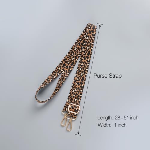 Image of chushui 1 inch Purse Strap,Replacement Crossbody Strap Adjustable Shoulder Strap for Handbag Bag