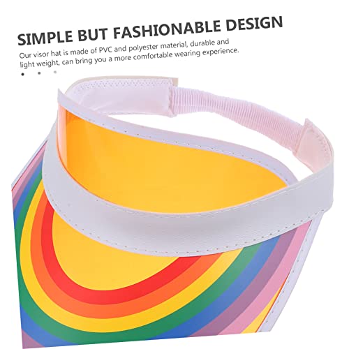 Bonnet visière pare-soleil coloré en matières légères et durables - 6