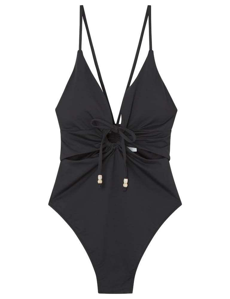 Women'secret Women' Secret, Mujer, Bañador Cut Out Negro, Black, L
