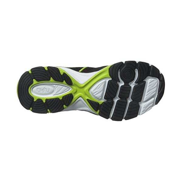 Ryka Women's Vida RZX Cross-Training Shoe, Black/Ryka Pink/Lime Blaze, 8.5 M US
