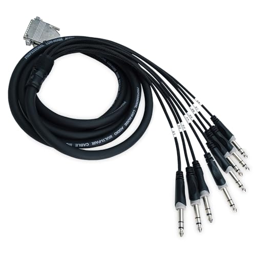 Câble multicore DB-25 vers jack TRS keepdrum sna56-8 pour éliminer le bruit - 3