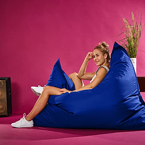 Green Bean© Sitzsack XXL 140x180cm 380 Liter Kinder & Erwachsene Bean Bag EPS Perlen Füllung Riesensitzsack Groß Draußen… – Bild 6
