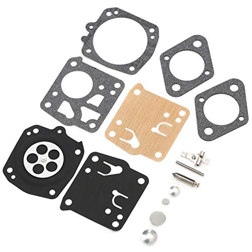 Kit de Réparation de Carburateur, Pour Carburateur Modèle Tillotson HS, Kit de Reconstruction de Carburateur Adapté, Accessoires de Réparation Remplacement...
