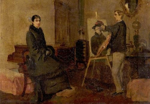 Art mural vintage Stanhope Alexander Forbes pour une décoration de chambre élégante
