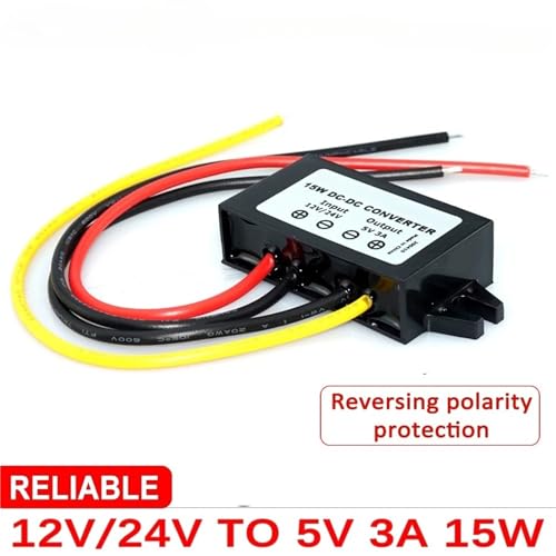 Convertisseur DC DC 12V 24V to 5V step down 10A power supply 50W