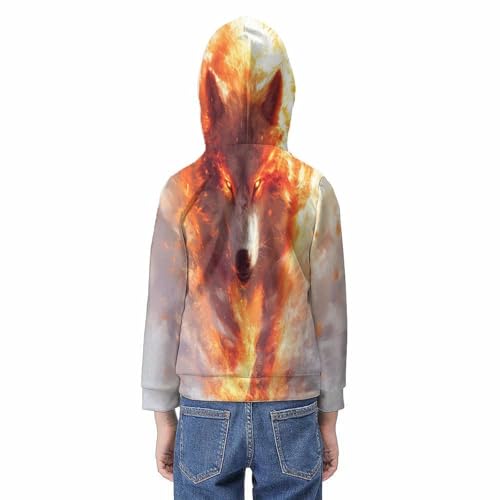 Pull loup 3D cadeau ado idéal pour les hivers en famille - 6