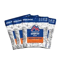 Mountain House Chicken & Dumplings | Freeze Dried Backpacking & Camping Food |4-Pack