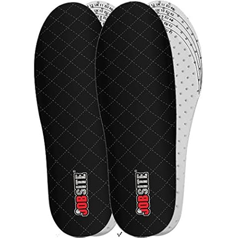 JobSite Warm Feet Thermal Insoles – 3M Thinsulate Insulation - Men 8-13 - 2 Pairs Cover