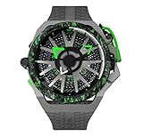  Mazzucato Cronografo Monza Formula 1 con bordo grigio F1-GY361, cinturino
