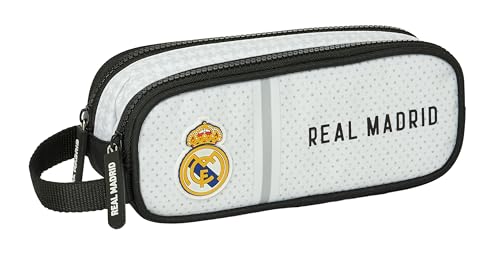 Safta Real Madrid First Kit 24/25 Double Pencil Case One Size