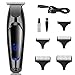 Produktbild Profi Haarschneidemaschine, Barttrimmer und Haarschneider für Männer, Trimmer Herren Sets & Kits mit LED-Anzeige, Kinder Sperren Eigenschaften und Wiederaufladbarer 1000mAh Haarschneidemaschine Akku