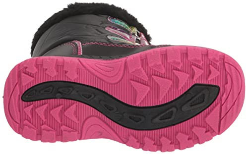 Rugged Bear Girl's Winter Water Resistant Sherpa Lined Insulated Snow Boots (Toddler/Little Kid)4