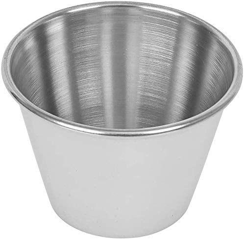 1 X 12 Polished Stainless Steel Portion Cups, 2.5 oz. - 4 Dozen