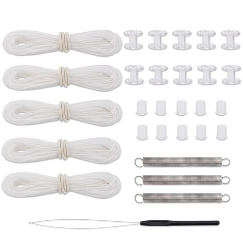 joytrace RV Pleated Shade Repair Kit, RV Window Shade Restringing Kit, Repair and Maintain of Day...