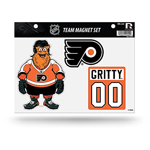 Rico Industries NHL Philadelphia Flyers Die Cut Team Magnet Set Sheet