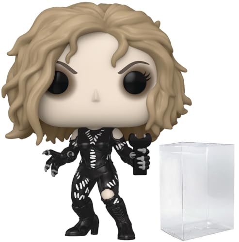 POP DC Heroes: Batman Returns - Catwoman (Unmasked) Funko Vinyl Figure (Bundled with Compatible Box Protector Case) Multicolored, 3.75 inches