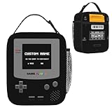 YOZIRIBO Custom name Lunch Bags, Gamer Lunch Bag for Kids Boys, Personalized name Lunch Box, Reusable Lunch Boxes, Large Capacity Tote Bag for School, Work, Picnic, Travel