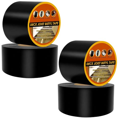 JOAPRIL Deck Joist Tape 4 Inch x 50 Feet Butyl
