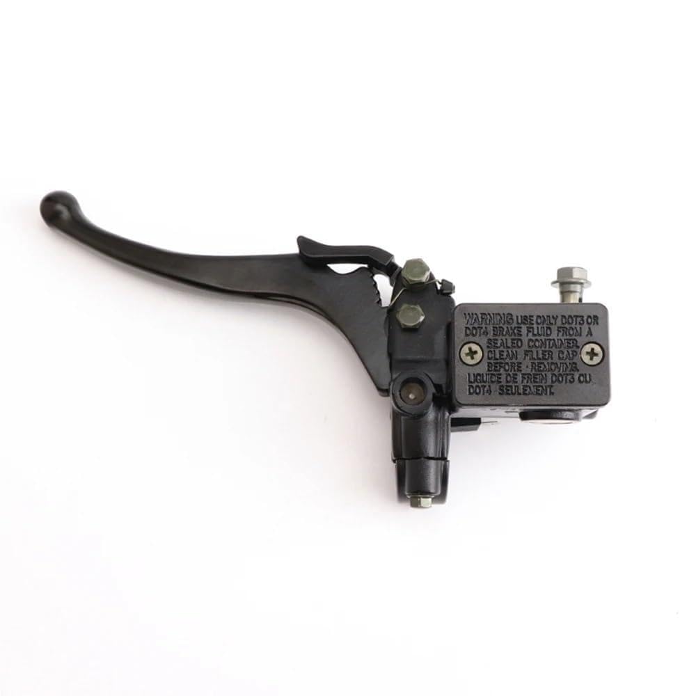 SfaNbE 22mm Left/Right Front Cylinder Handlebar Hydraulic Brake Lever with Parking Fit for 150-250cc GY6 ATV Quad Bike(Left)
