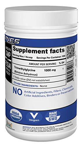 Image of Nutrija-TRIMETHYLGLYCINE (TMG)(Betaine Anhydrous) - 100 grams