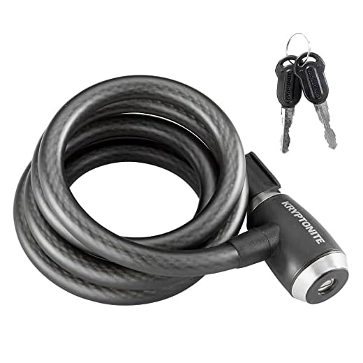 Can you take a bike lock in hand luggage Kryptonite KryptoFlex Bike Lock Cable