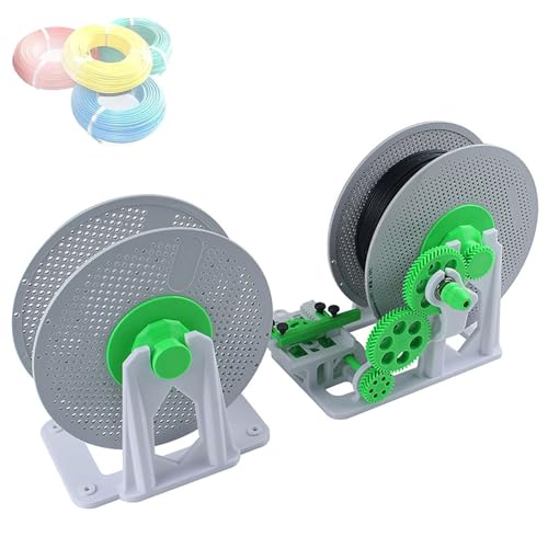 Dévidoir manuel de filament pour imprimante 3D pour reconditionner vos bobines de 1 Kg