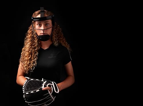RIP-IT Women's/Girls Defense Softball Fielder's Face Mask | Adult | Black by RIP-IT - Image 4