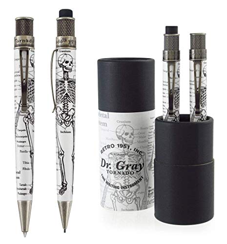 Retro 51 Tornado Pen & Pencil Set, Dr Gray (VRS-1346)