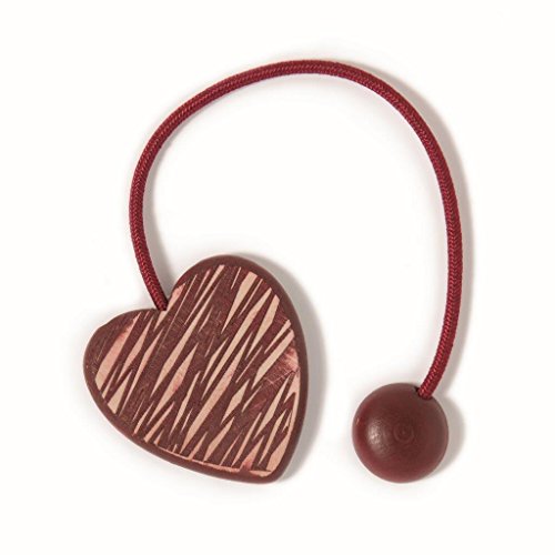 Home Collection Ccl114 Calamita Corda, Legno, Bordeaux, 30X6X1 Cm