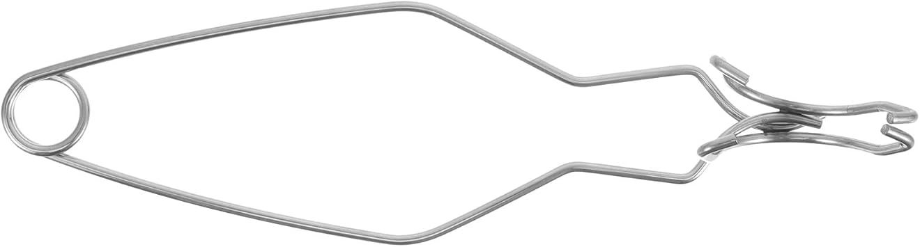 iplusmile Crucible Tongs Metal Clamp for Melting Furnace, Gold Casting Tong with Heat-resistant Grip, Laboratory Crucible Clamp for Jewelry and Metal Refining