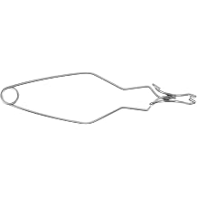 iplusmile Crucible Tongs Metal Clamp for Melting Furnace, Gold Casting Tong with Heat-resistant Grip, Laboratory Crucible Clamp for Jewelry and Metal Refining
