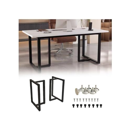 Set of 2 T-Shaped Desk Legs