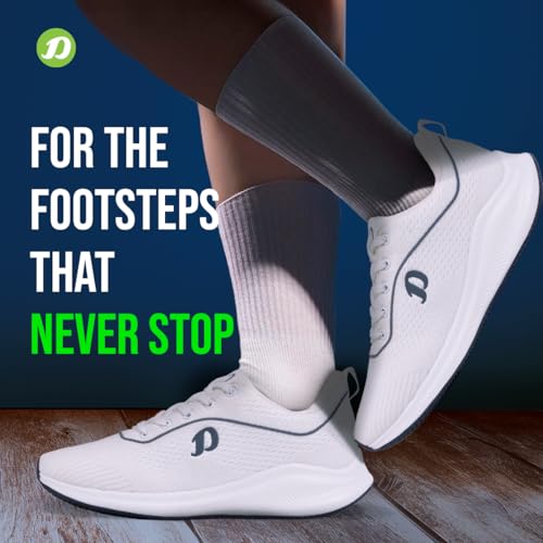 Image of DOCTOR EXTRA SOFT Mens Running Shoe with Memory Foam Insole & Ultrasoft Outsole|Sports,Gym,Training,Walking,Jogging,Casual,Athletics|Lightweight|Comfortable|Slipon Sneaker Lace-Up Gents Boys D-2009