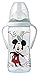 Tigex Intuition Biberon avec Poignée Transparent Motif Mickey Minnie 300 ml Taille +6 mois