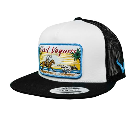 Image of Vexil American Rancher Adjustable Snapback Western Lifestyle Rodeo Southwest Inspired Meshback Hat