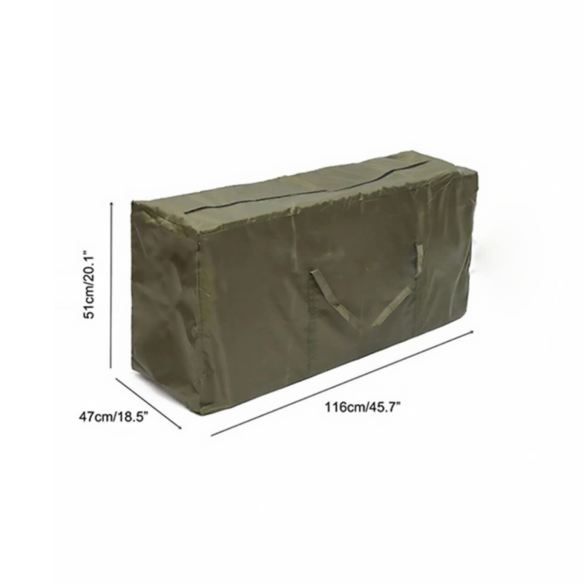 HOLIDYOYO Oxford Fabric Christmas Tree Bag Storage Solution Reinforced Handles Green