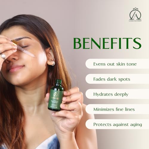 Image of Radiance 7-in-1 Face Serum & Kansa Wand Set | Organic Bakuchiol & Seabuckthorn Serum Glowing Skin | Ayurvedic Bronze Face Massage Tool for Detox & Radiance | Vegan Fast-Absorbing | 30ml